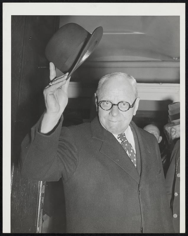 Former Mayor Nichols at Symphony Hall