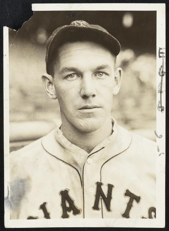 Blondy Ryan, Shortstop for the New York Giants.