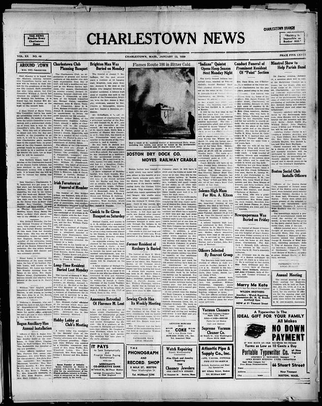 The Charlestown News Digital Commonwealth