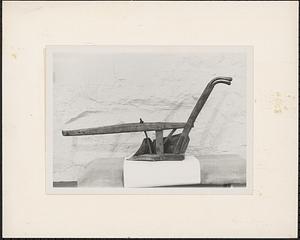 Antique plow