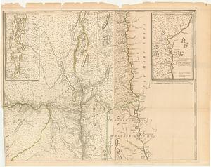 Province de New-York en 4. feuilles