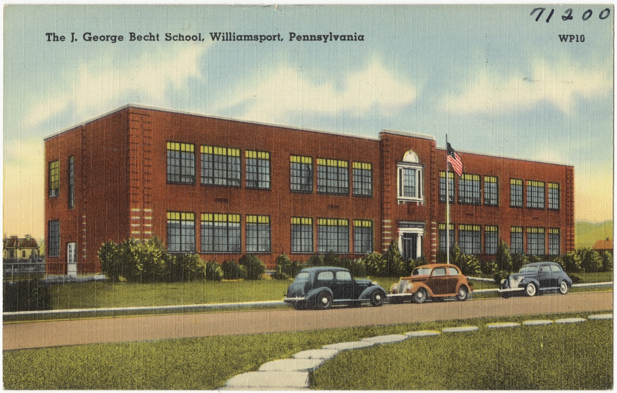 The J. George Becht School, Williamsport, Pennsylvania