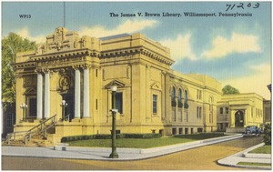The James V. Brown Library, Williamsport, Pennsylvania