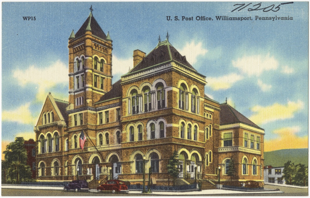 U.S. Post Office, Williamsport, Pennsylvania Digital Commonwealth