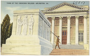 Tomb of the Unknown Soldier. Arlington, VA.