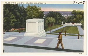 Tombs of the Unknown Soldier, Arlington, VA.
