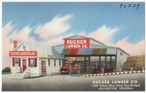 Rucker Lumber Co., 1320 Wilson Blvd. (near Key Bridge), Arlington, Virginia