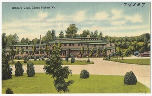 Officers' Club, Camp Pickett, Va.