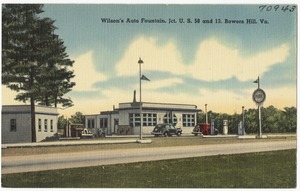 Wilson's Auto Fountain, Jct. U.S. 58 and 13, Bowers Hill, Va.