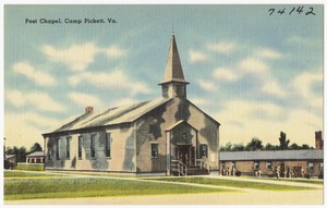 Post Chapel, Camp Pickett, Va.