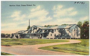 Service Club, Camp Pickett, Va.