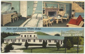 Town and County Motor Lodge, Charlottesville, Virginia
