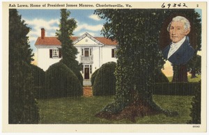 Ash Lawn, home of President James Monroe, Charlottesville, Va.