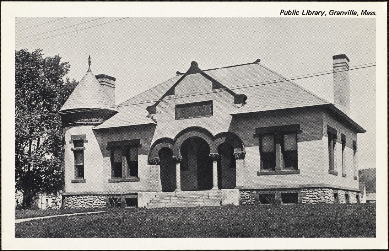 Public library, Granville, Mass.