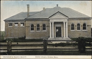 Public library, Groton, Mass.
