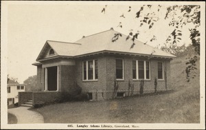 Langley Adams Library, Groveland, Mass.