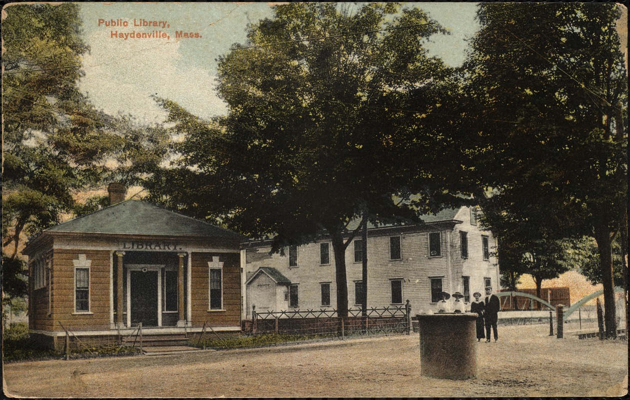 Public library, Haydenville, Mass. Digital Commonwealth