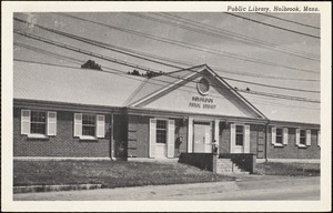 Public library, Holbrook, Mass.