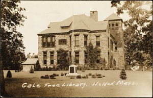 Gale Free Library. Holden, Mass.