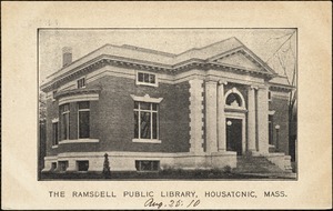 The Ramsdell Public Library, Housatonic, Mass.