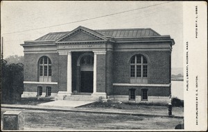 Public library, Hudson, Mass.