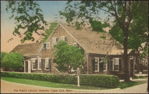 The public library, Hyannis, Cape Cod, Mass.