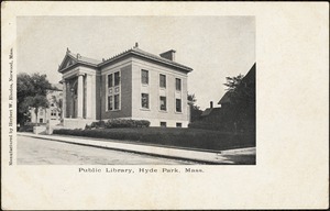 Public library, Hyde Park, Mass.