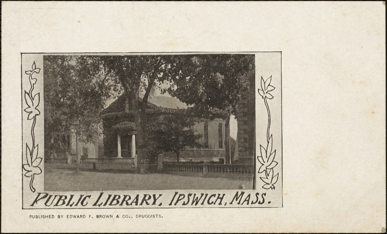 Public library, Ipswich, Mass.