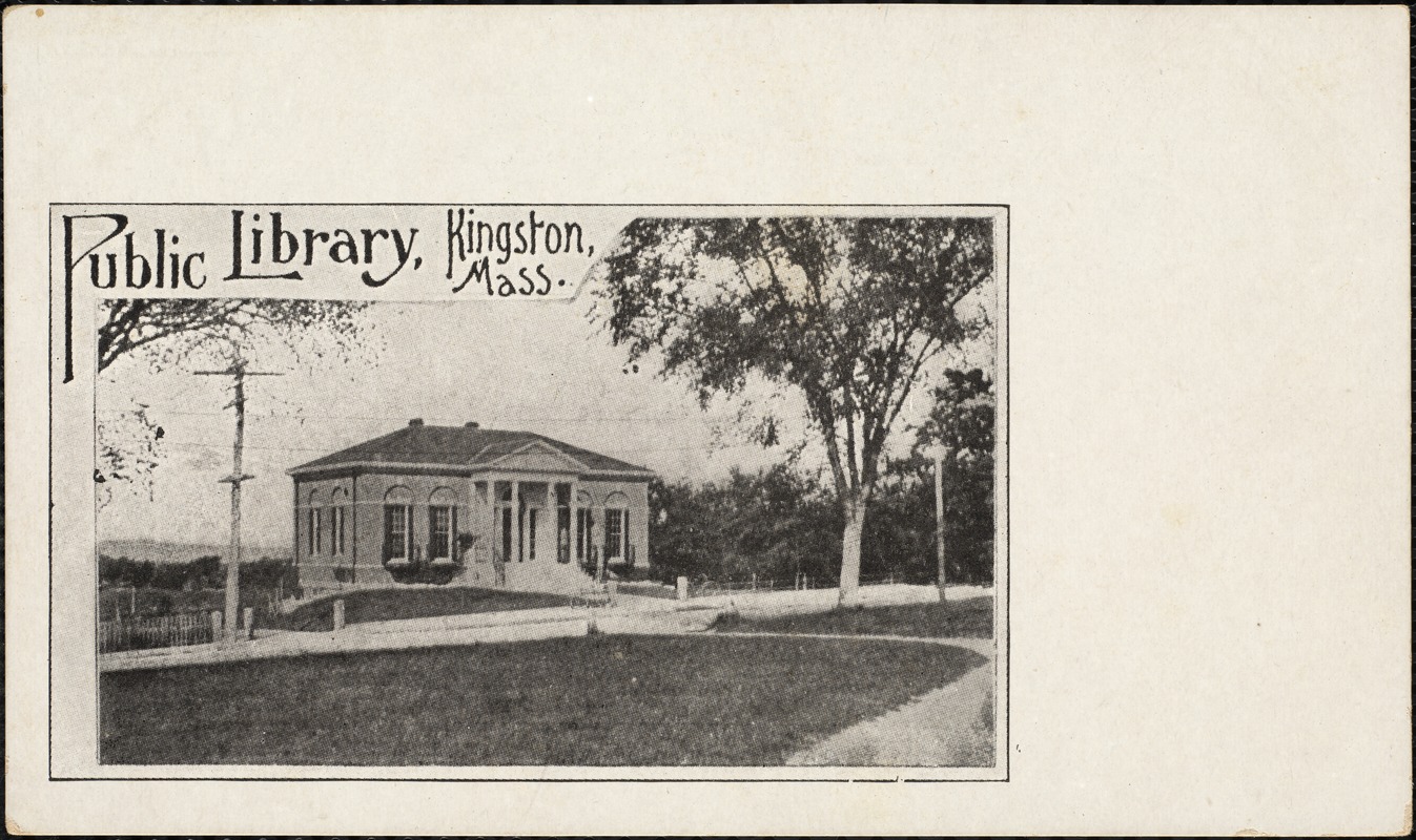 Public library, Kingston, Mass.