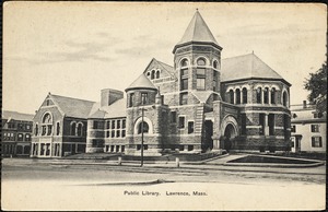 Public library. Lawrence, Mass.