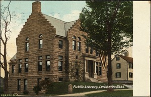 Public library, Leicester, Mass.
