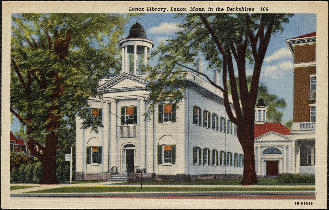 Lenox Library, Lenox, Mass. in the Berkshires