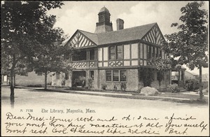 The library, Magnolia, Mass.