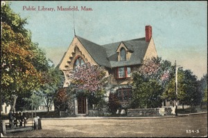 Public library, Mansfield, Mass.