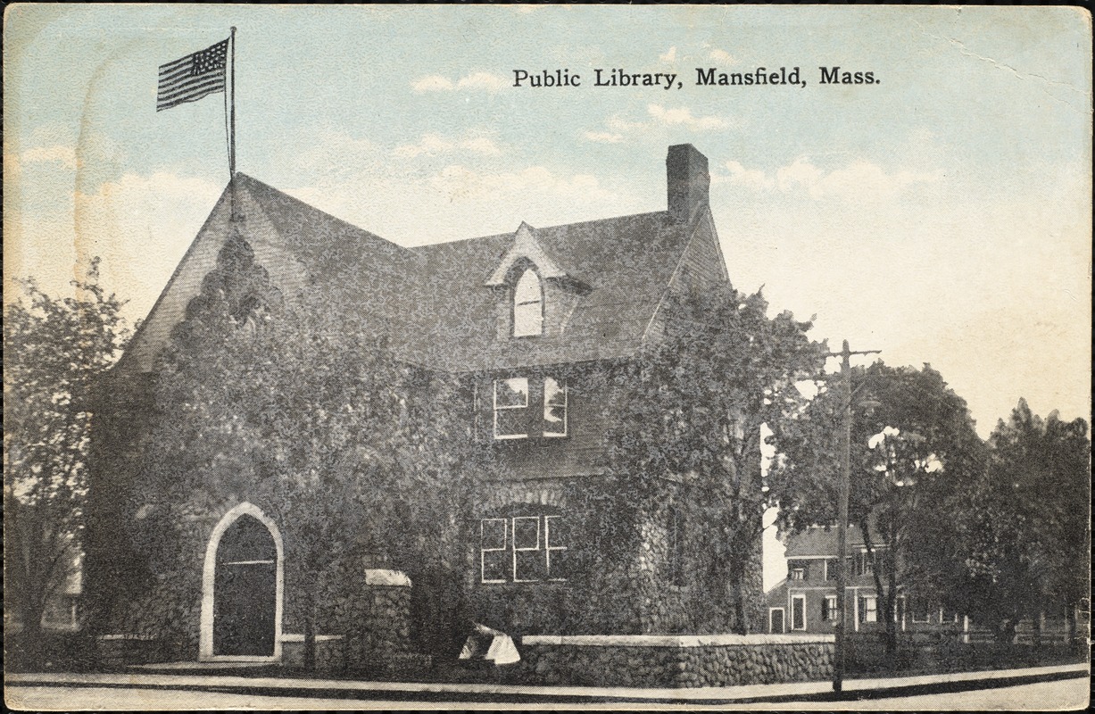 Public library, Mansfield, Mass.