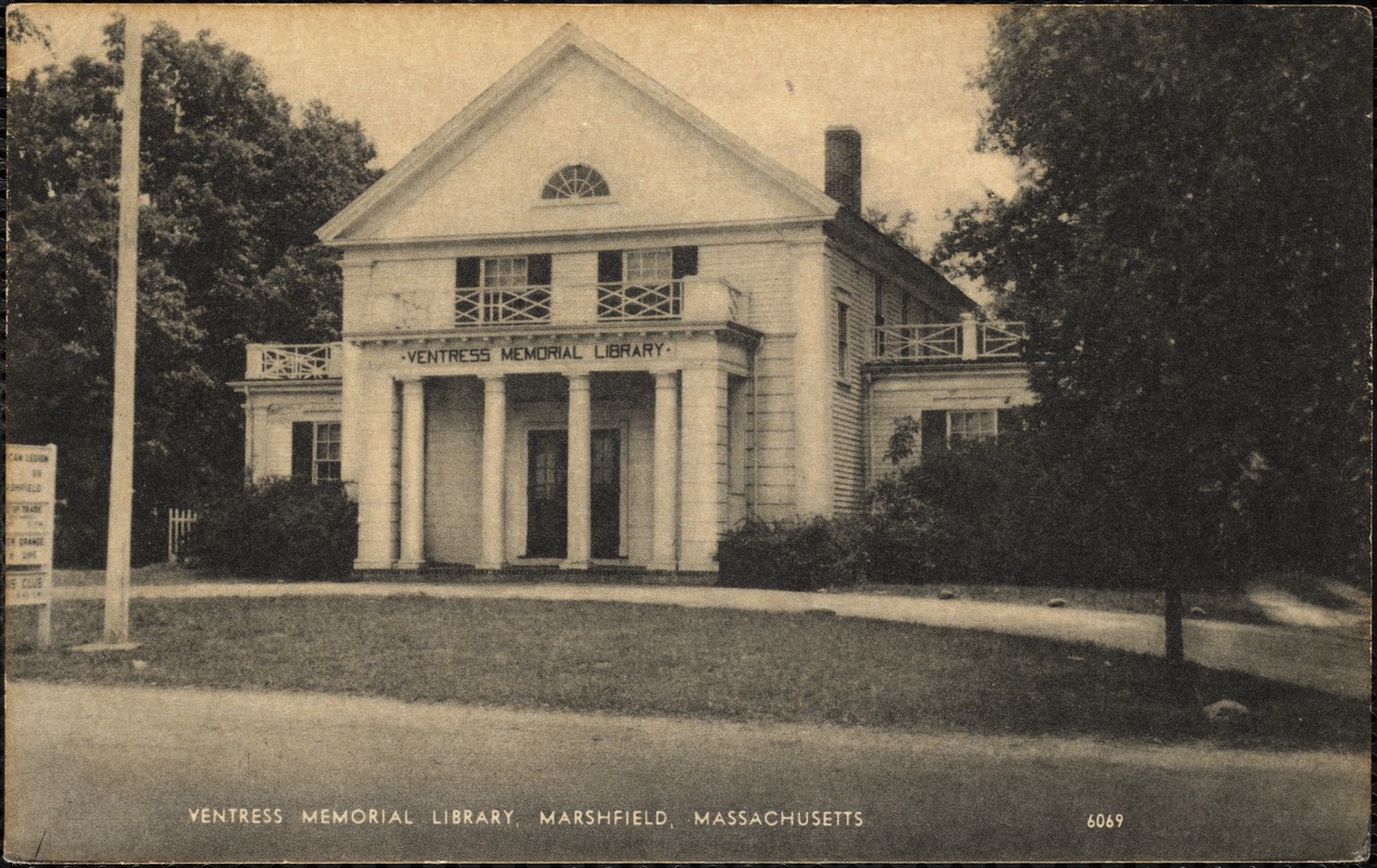 Ventress Memorial Library, Marshfield, Massachusetts