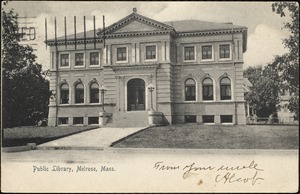 Public library, Melrose, Mass.