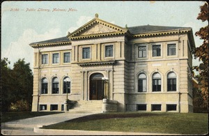 Public library, Melrose, Mass.