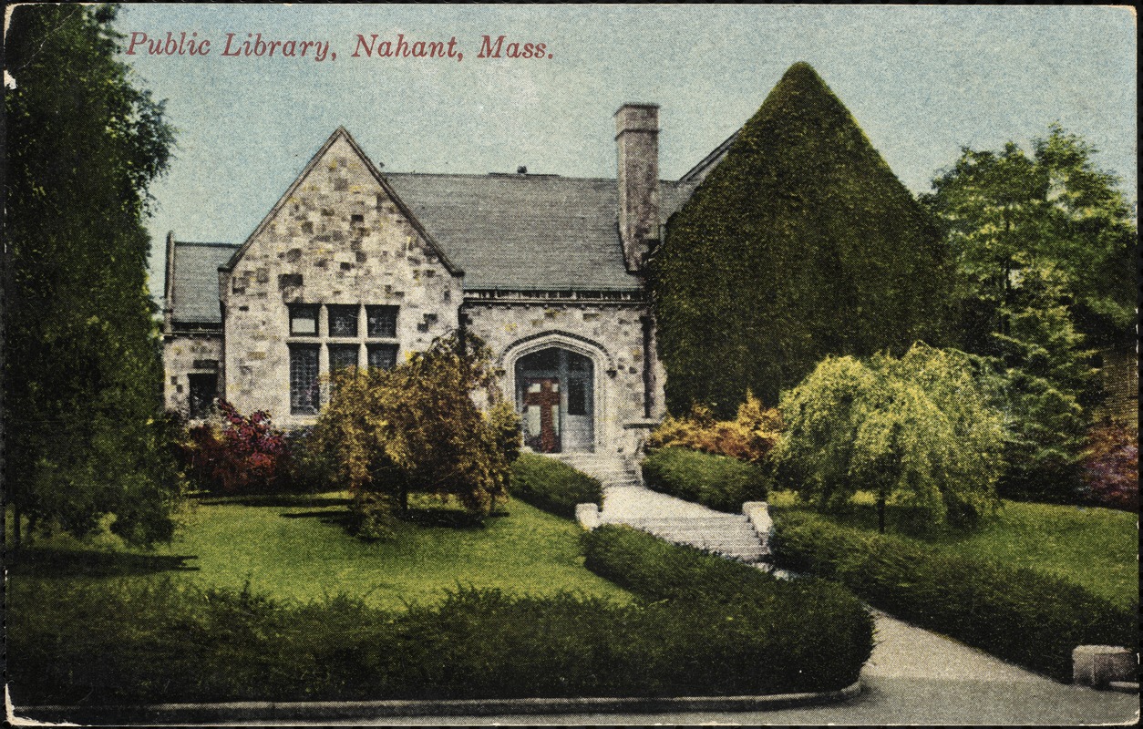 Public library, Nahant, Mass.