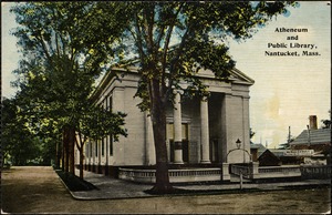 Atheneum and public library, Nantucket, Mass.