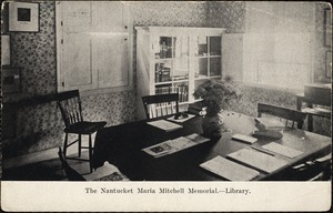 The Nantucket Maria Mitchell Memorial. Library