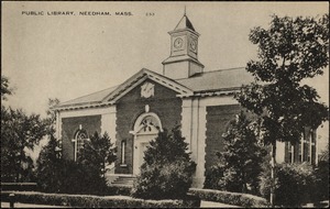 Public library, Needham, Mass.