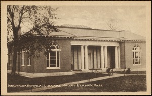 Schauffler Memorial Library, Mount Hermon, Mass.