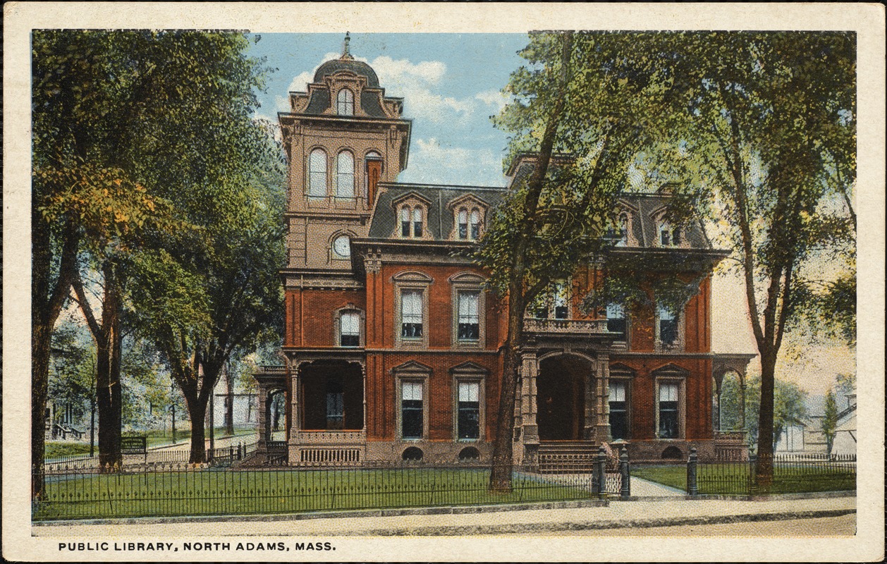 Public library, North Adams, Mass.