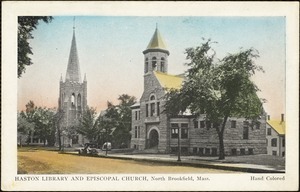 Haston Library and Episcopal Church, North Brookfield, Mass.