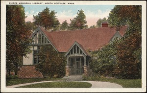 Pierce Memorial Library, North Scituate, Mass.