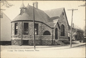 The library, Padanaram, Mass.