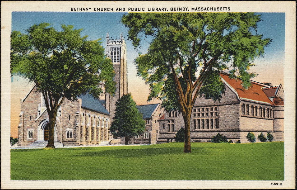 Bethany Church and public library, Quincy, Massachusetts