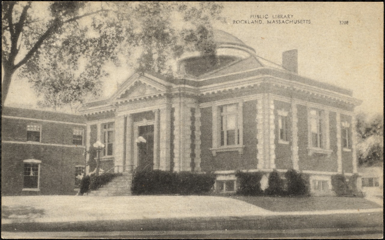 Public library, Rockland, Massachusetts