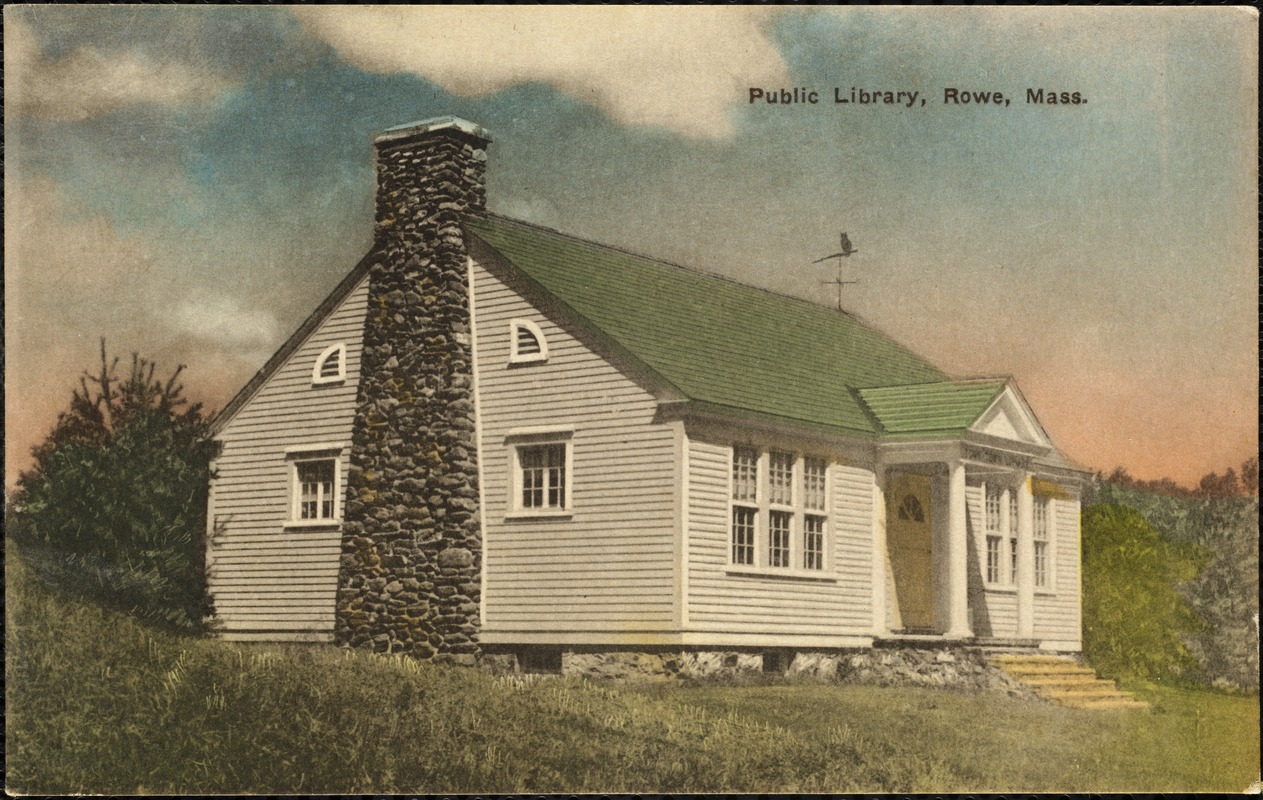 Public library, Rowe, Mass.